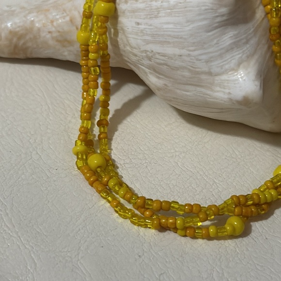 Free With $25 Purchase-Pier 1 Beaded Bracelet-Seed Bead-Lobster Clasp-Adj Length - Picture 3 of 9